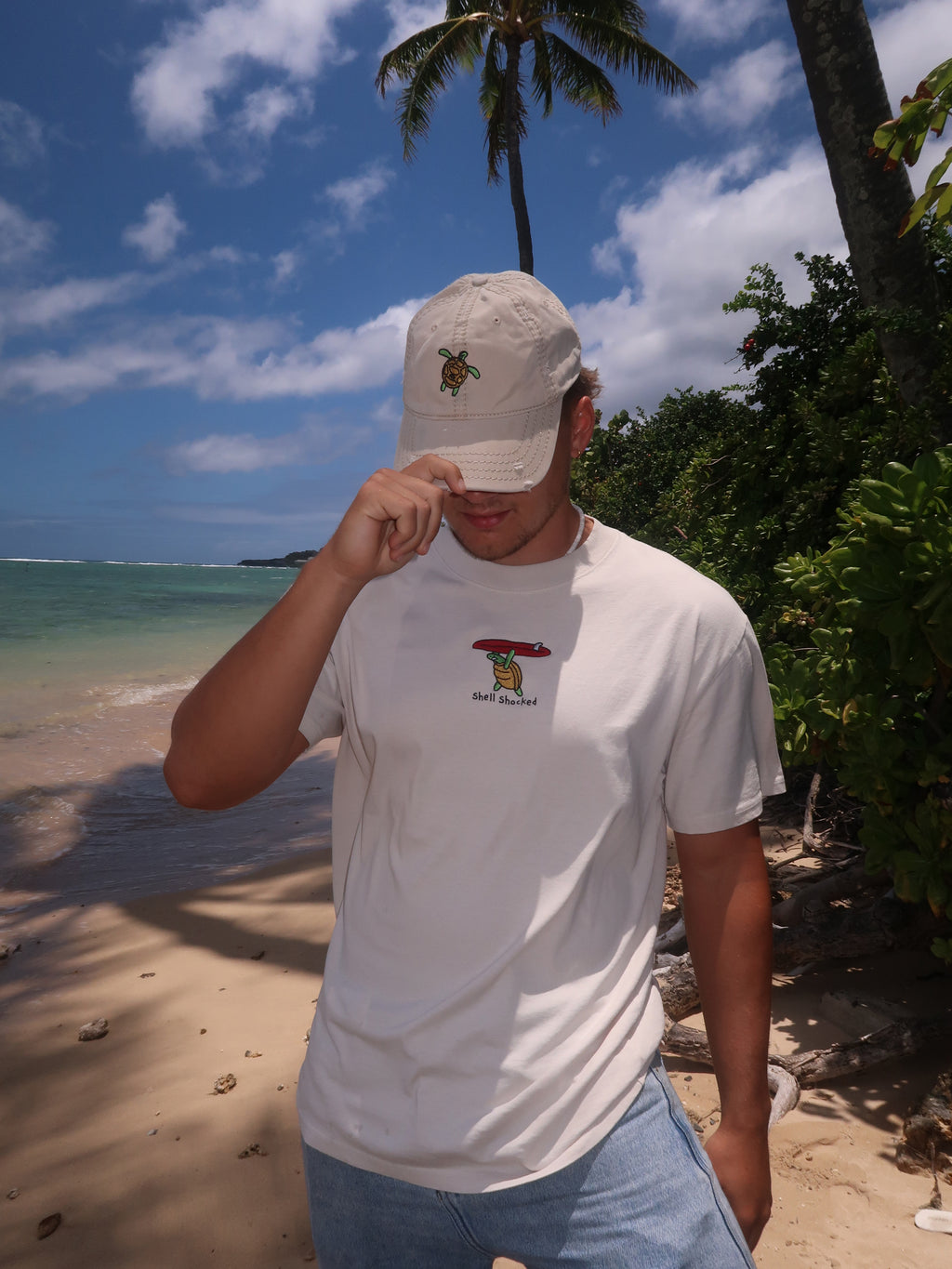 distressed turtle shirt