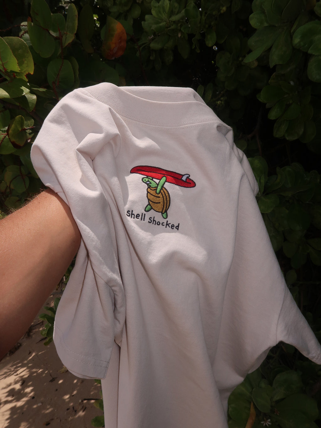 distressed turtle shirt