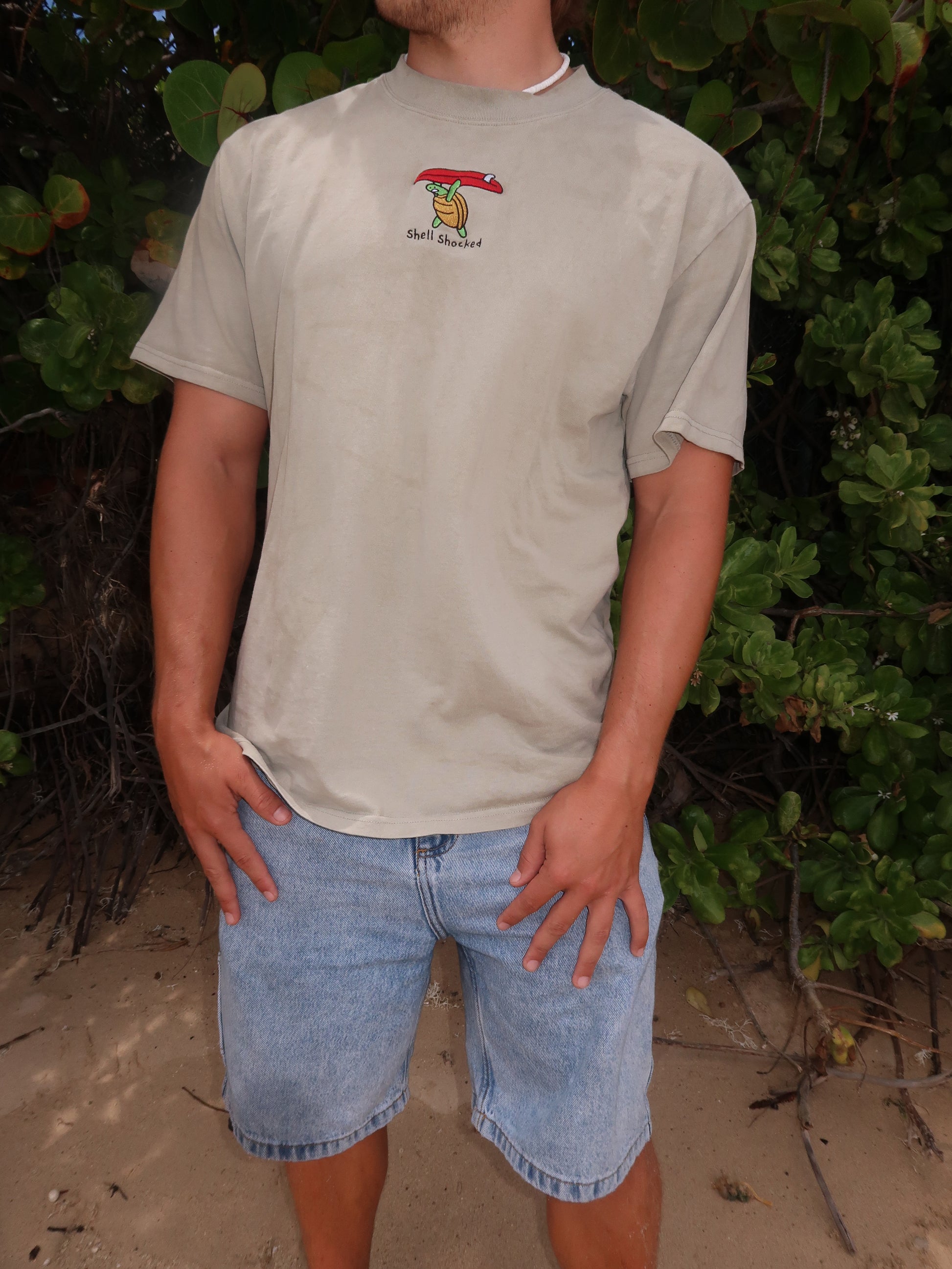 distressed turtle shirt